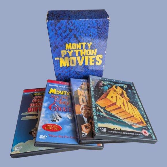 Monty Python: The Movies – 4-Film DVD Box Set (UK Edition) - Picture 2 of 3